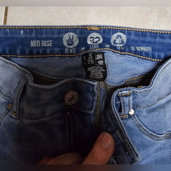 jeans by rewash peace love eco Size 3 / 26 - Picture 2 of 5